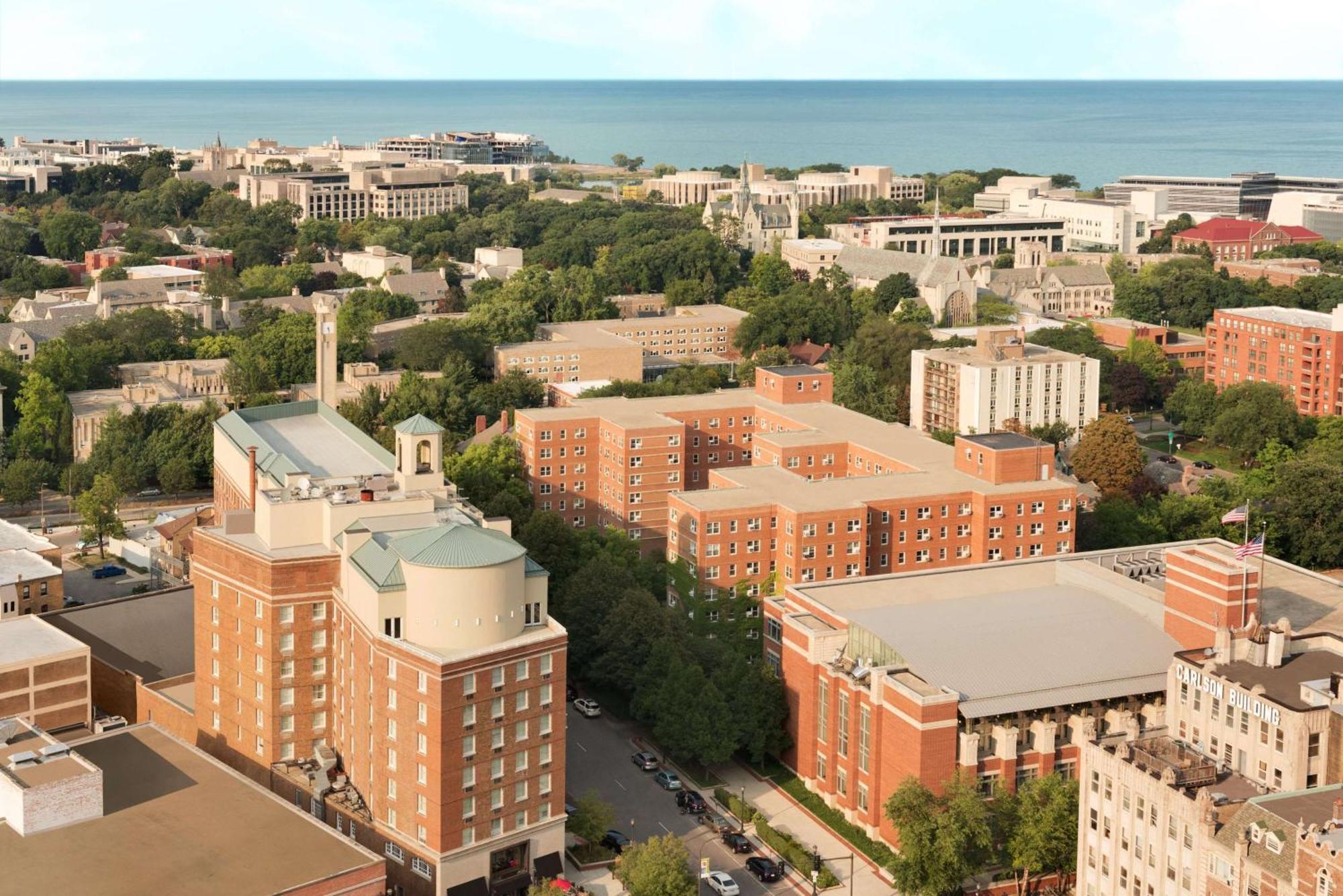 Hilton Orrington/Evanston Exterior foto